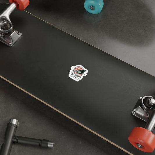 Die-cut UM Crow Logo sticker