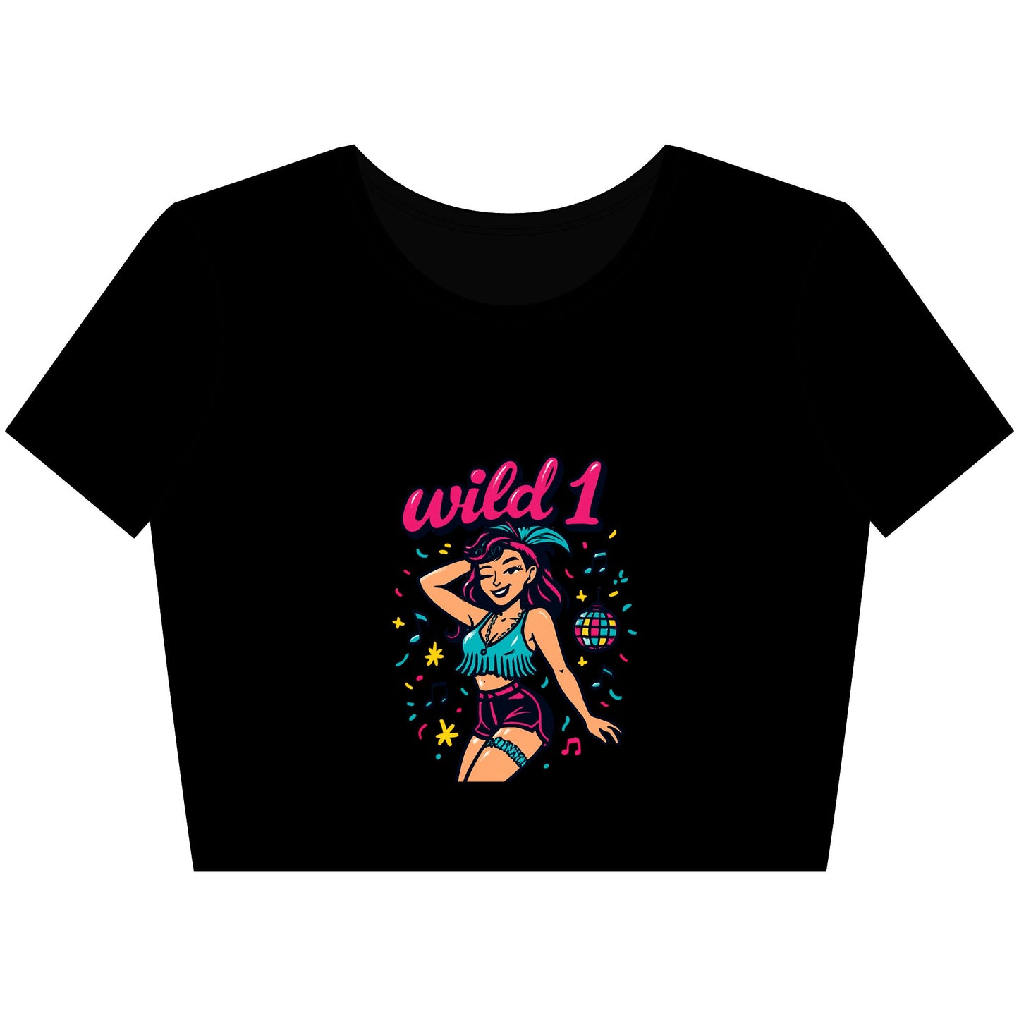 Wild 1 Crop Tee