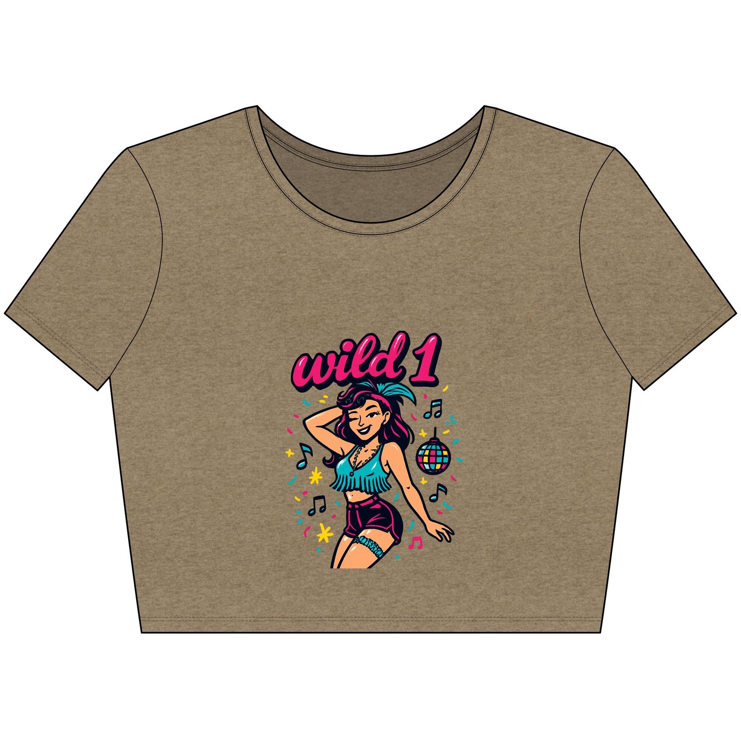 Wild 1 Crop Tee